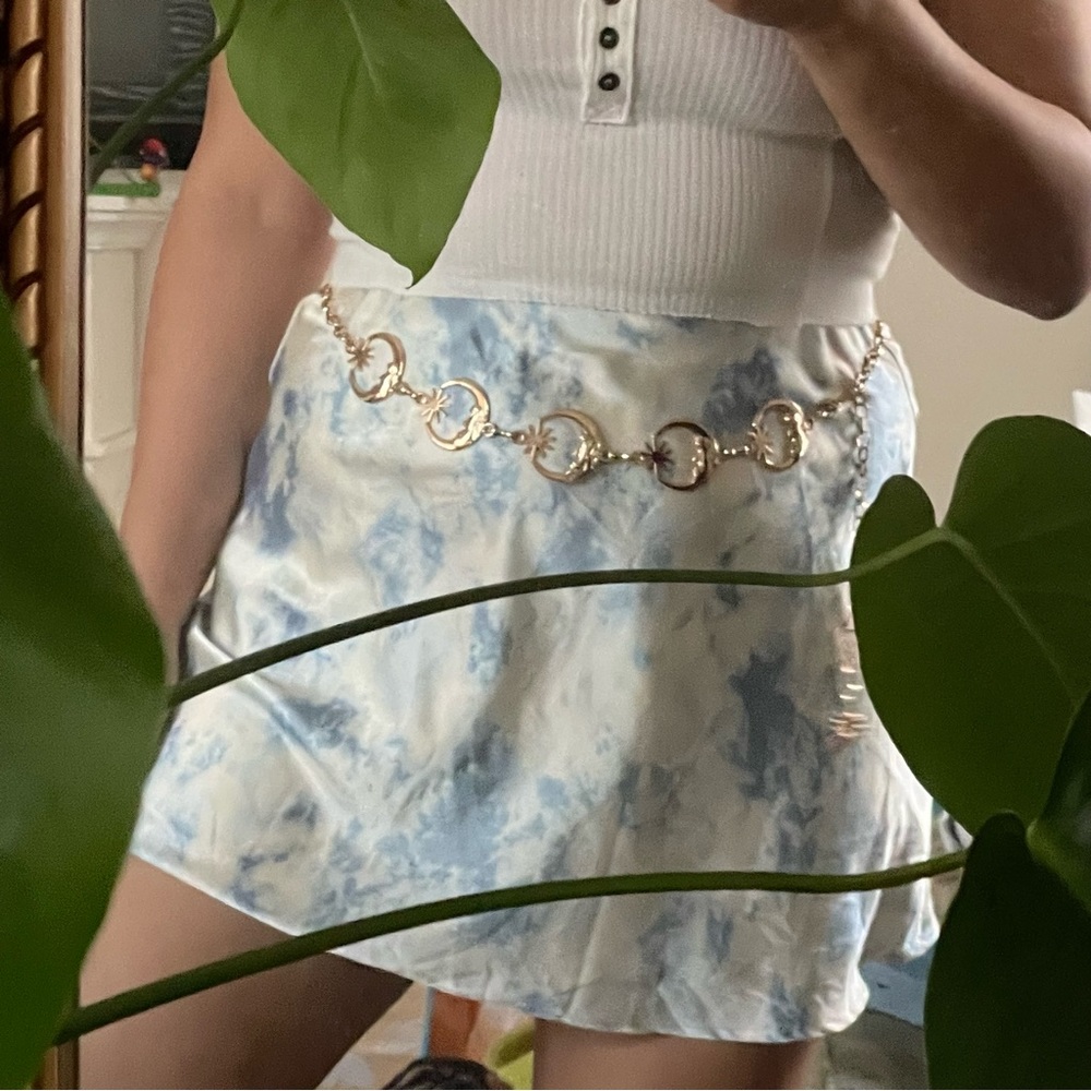 Dreamy Silky Mini Skirt ⛅️